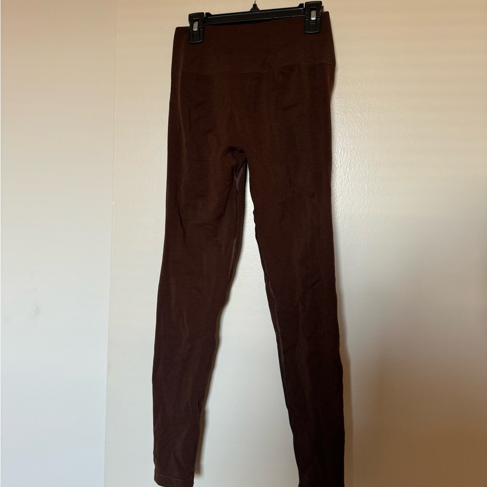 Alphalete amplify legging - rich brown